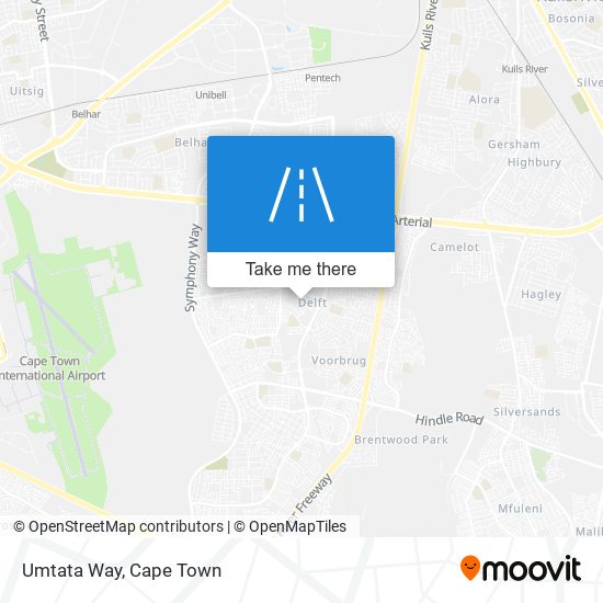 Umtata Way map