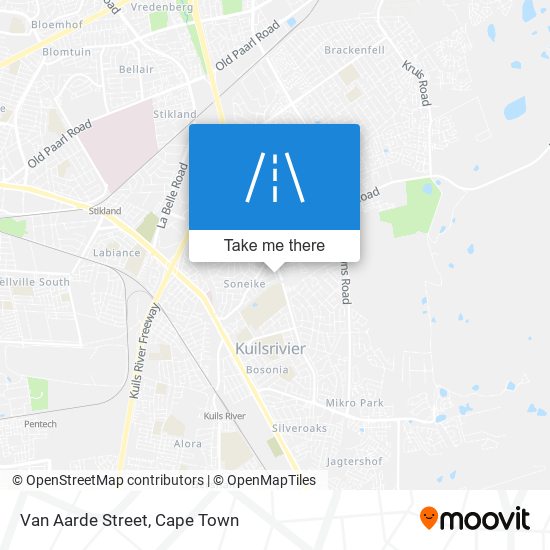 Van Aarde Street map