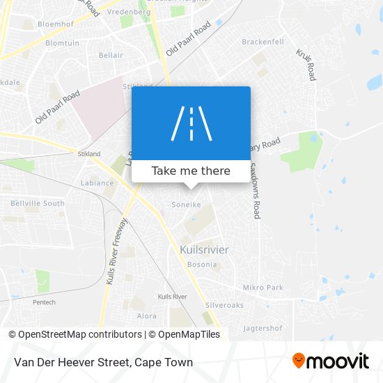 Van Der Heever Street map