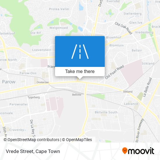 Vrede Street map