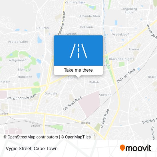 Vygie Street map