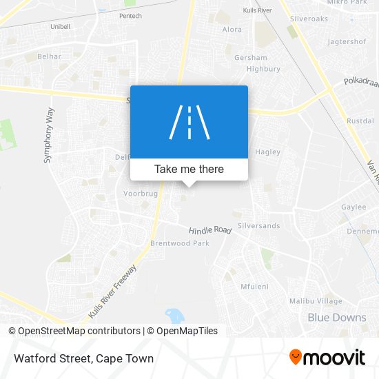 Watford Street map