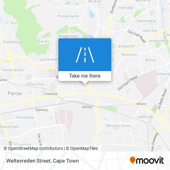 Weltevreden Street map