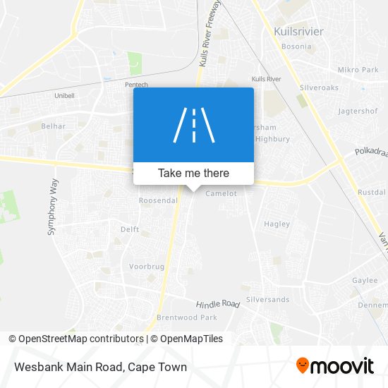 Wesbank Main Road map