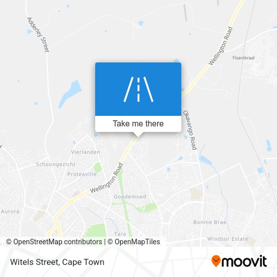 Witels Street map