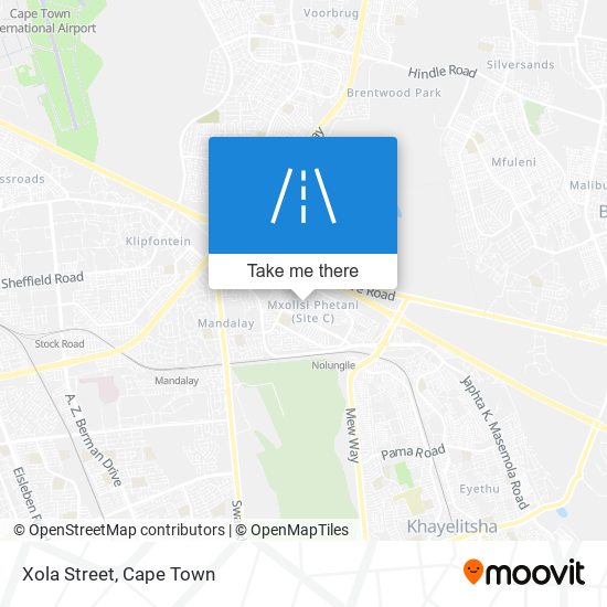 Xola Street map