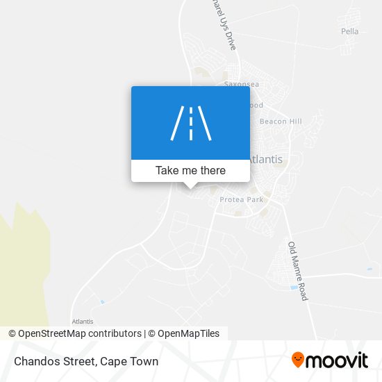 Chandos Street map