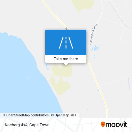 Koeberg 4x4 map