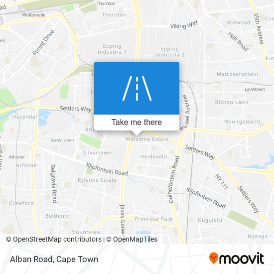 Alban Road map