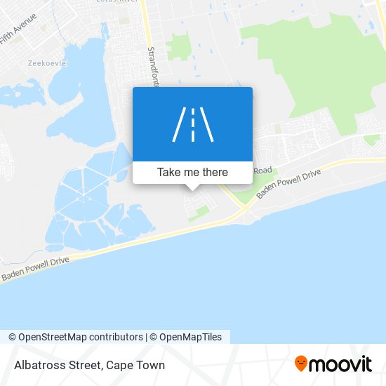 Albatross Street map