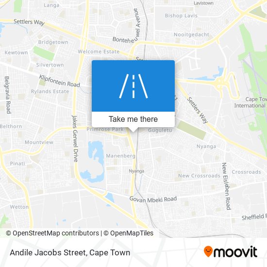 Andile Jacobs Street map