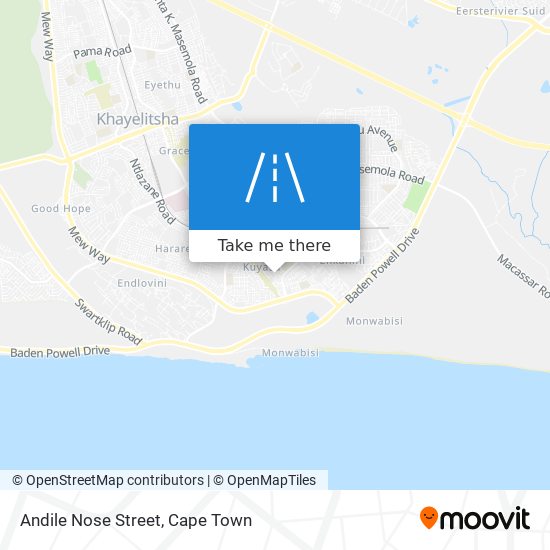 Andile Nose Street map