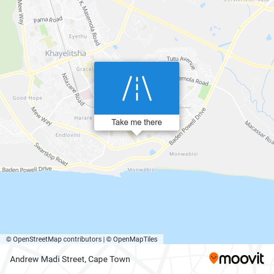 Andrew Madi Street map