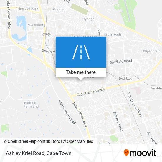 Ashley Kriel Road map