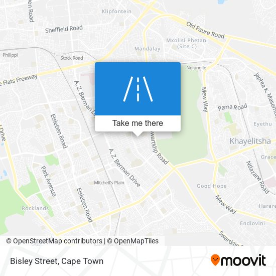 Bisley Street map