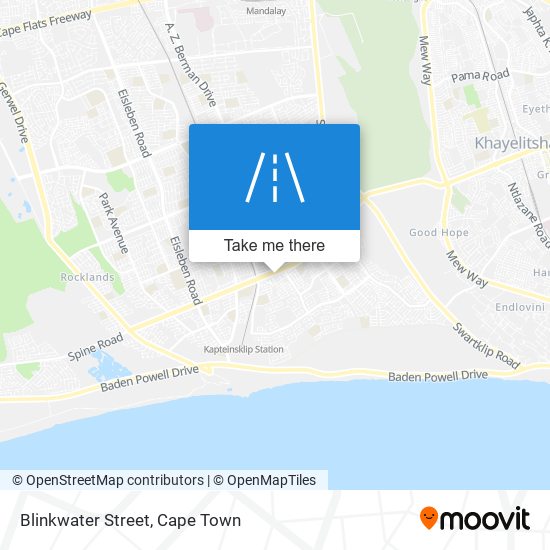 Blinkwater Street map