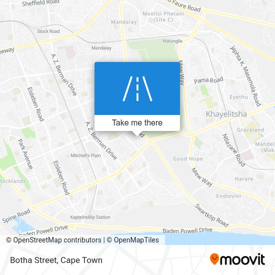 Botha Street map