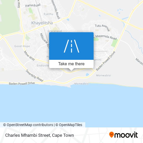 Charles Mhambi Street map