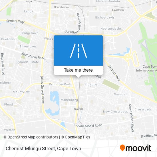 Chemist Mlungu Street map