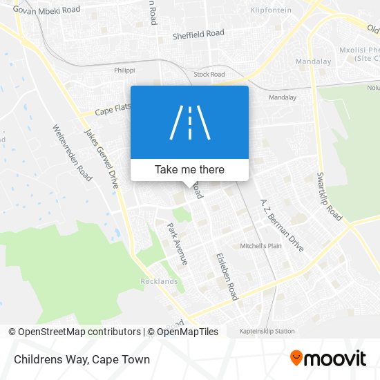 Childrens Way map