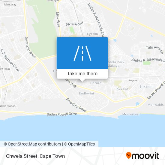 Chwela Street map