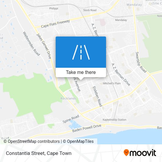 Constantia Street map