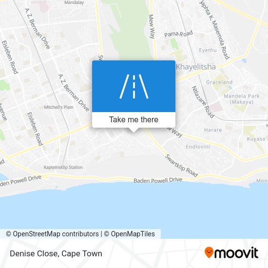 Denise Close map