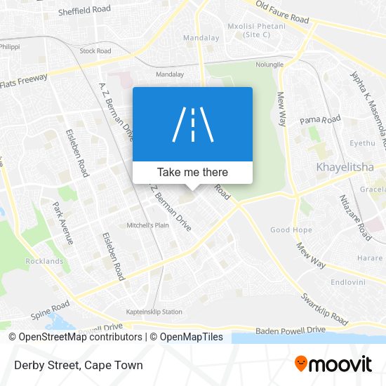 Derby Street map