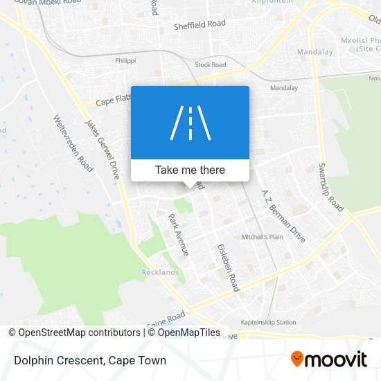 Dolphin Crescent map