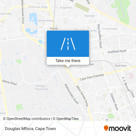 Douglas Mfoca map