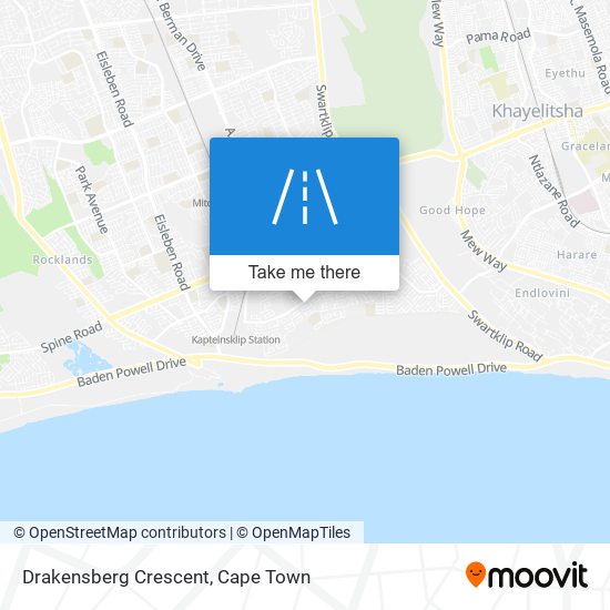 Drakensberg Crescent map