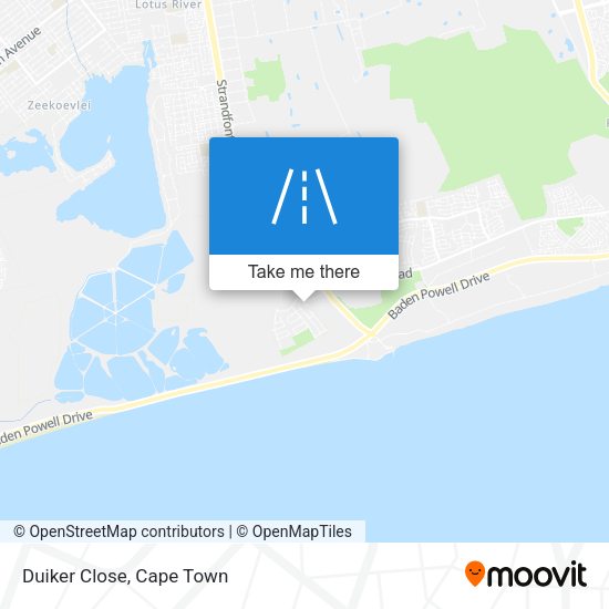 Duiker Close map