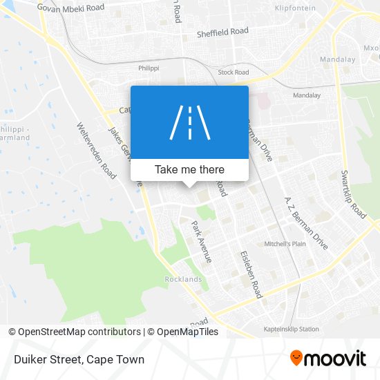 Duiker Street map