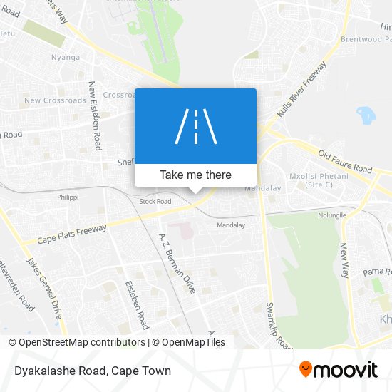 Dyakalashe Road map