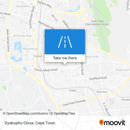 Dyakophu Close map