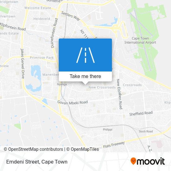 Emdeni Street map