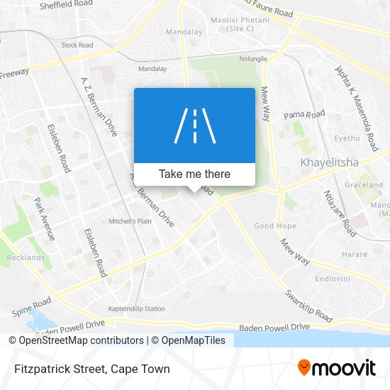 Fitzpatrick Street map
