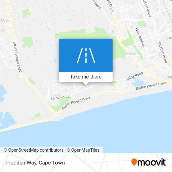 Flodden Way map