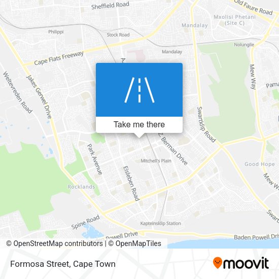 Formosa Street map