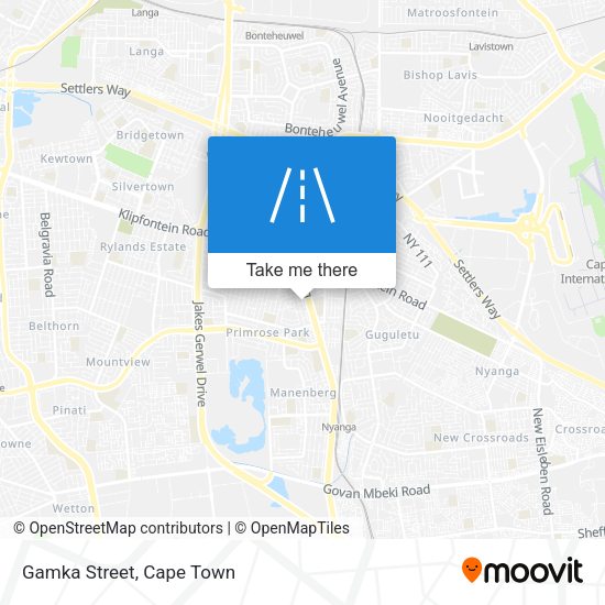 Gamka Street map