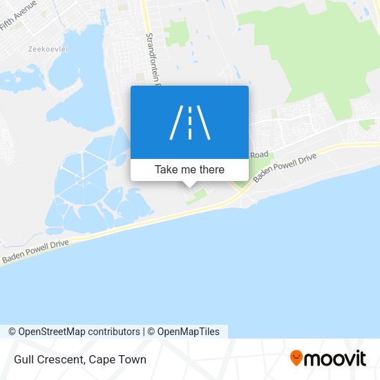 Gull Crescent map