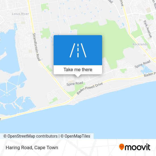 Haring Road map