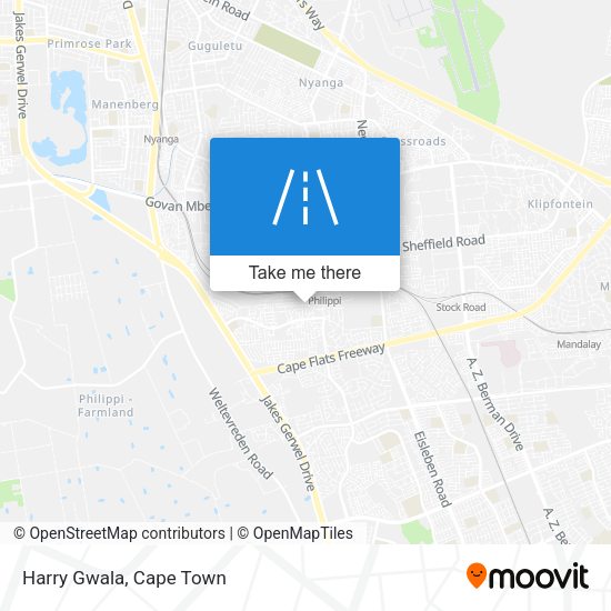 Harry Gwala map