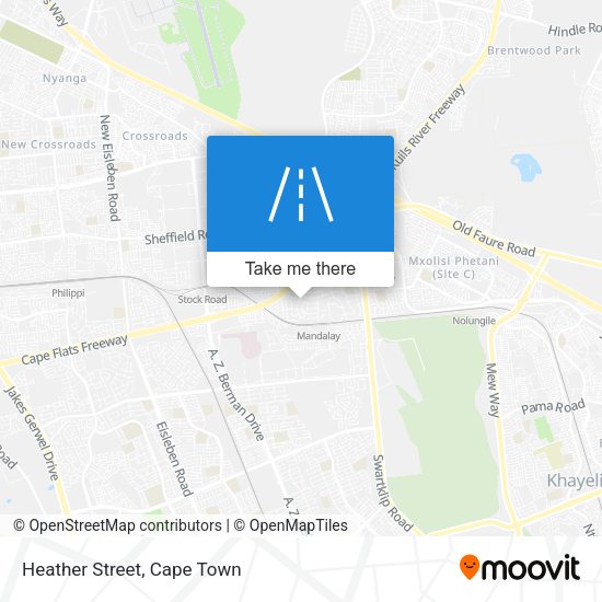 Heather Street map