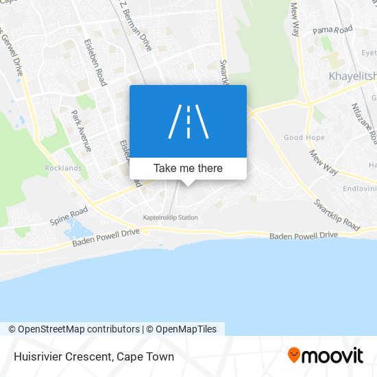 Huisrivier Crescent map