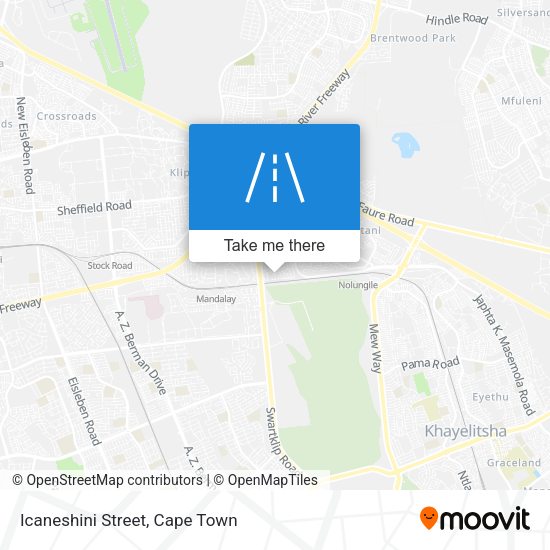 Icaneshini Street map