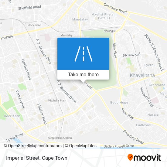 Imperial Street map