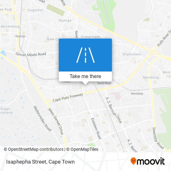 Isaphepha Street map