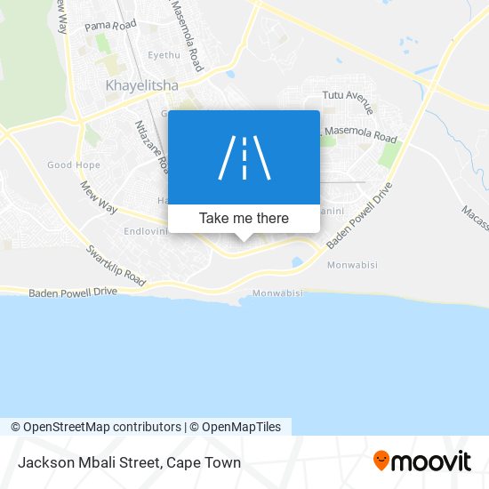 Jackson Mbali Street map