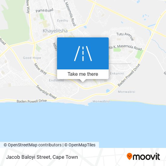 Jacob Baloyi Street map